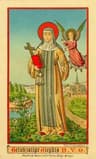 Santa Alicia, virgen y reclusa