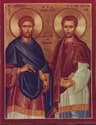 Santos Cosme y Damián, mártires